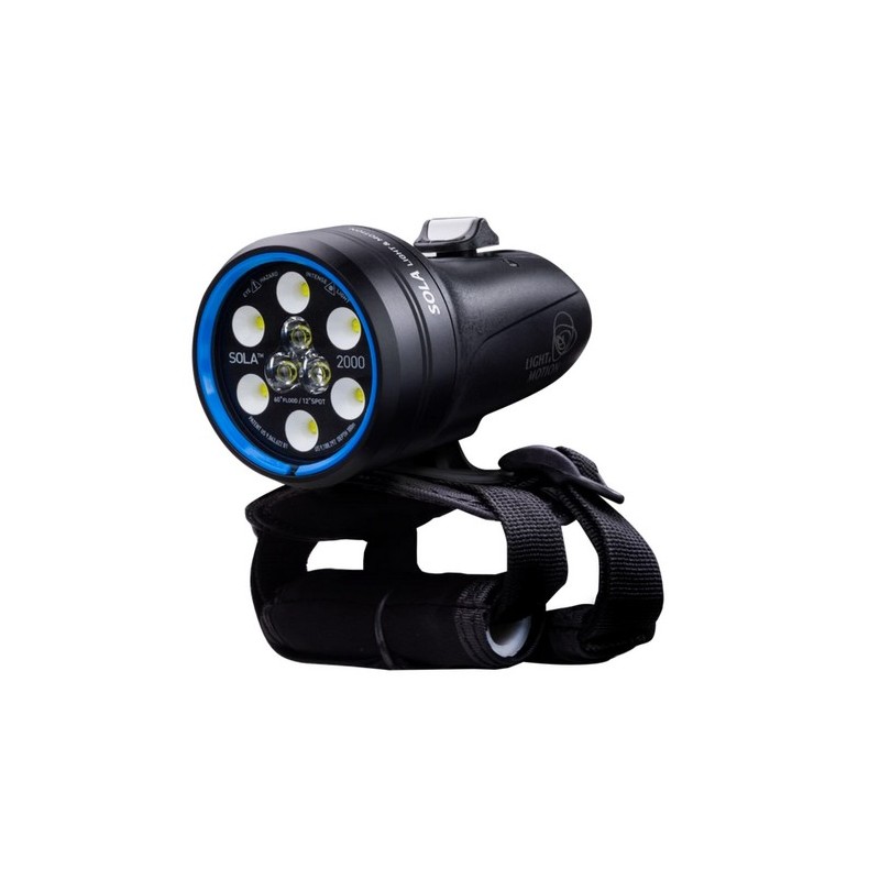 Lampe de plongée Light & Motion SOLA Pro Video 15000 avec port dôme