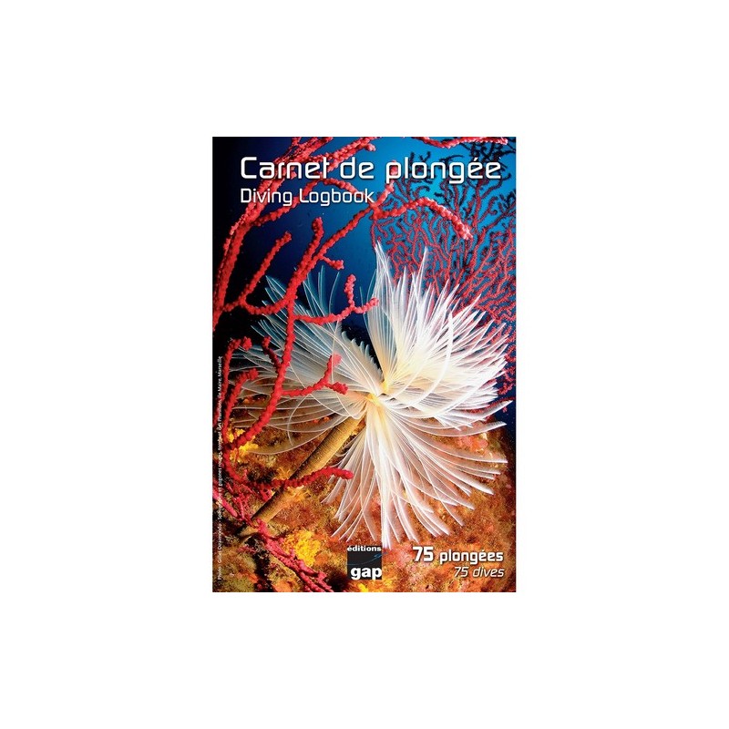 TECHNI PLONGEE carnet de plongee COUVERTURE SPIROGRAPHE GAP