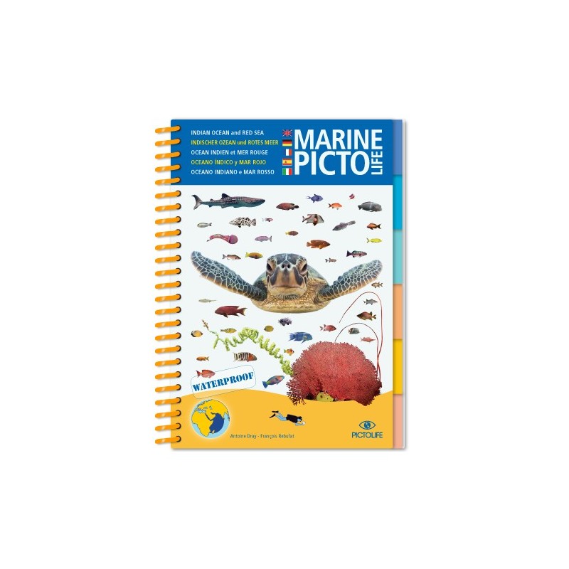 livre immergeable OCEAN INDIEN ET MER ROUGE PICTOLIFE